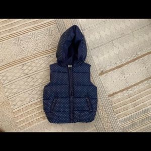 Zara baby puffer vest size 2-3t